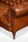 Leather Buttoned Chesterfield Sofa, Image 5