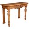 Regency Style Oak Serving Table, Image 1