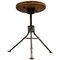 Vintage Industrial Stool, 1950s 1