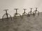 Tabourets Industriels Vintage, Set de 5 2