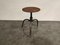 Tabouret Industriel Vintage, 1950s 3