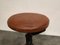 Industrieller Vintage Hocker, 1950er 5