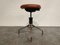 Industrieller Vintage Hocker, 1950er 2