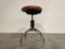 Industrieller Vintage Hocker, 1950er 4