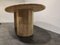 Vintage Oval Travertine Dining Table, 1970s 8