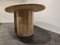 Vintage Oval Travertine Dining Table, 1970s, Image 8