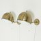 Brass Wall Lamps from Bergboms, Set of 2 1