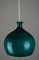 Glass Onion Pendant Lamp by Helge Zimdal for Falkenbergs Belysning, 1960s 1