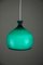 Glass Onion Pendant Lamp by Helge Zimdal for Falkenbergs Belysning, 1960s 3