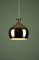 Copper Onion Pendant Lamp by Helge Zimdal for Falkenbergs Belysning, 1960s 5