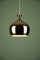 Copper Onion Pendant Lamp by Helge Zimdal for Falkenbergs Belysning, 1960s 12