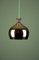Lampe à Suspension Onion en Cuivre par Helge Zimdal pour Falkenbergs Belysning, 1960s 2