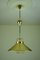 Vintage Brass Pendant Lamp by Fritz Schlegel for Lyfa, 1970s, Image 6