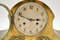 Antique Brass Napoleon Hat Mantel Clock from Junghans 3