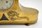 Antique Brass Napoleon Hat Mantel Clock from Junghans 5