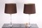 German Glass Table Lamps by Ingo Maurer for Design M, 1970s, Set of 2 7