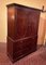 Antique Sheraton Mahogany Linen Press, 18th Century, Image 4