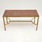 Italian Brass and Marble Coffee Table, 1960s 2