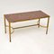 Italian Brass and Marble Coffee Table, 1960s, Image 1