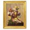 Blumenmalerei, Öl auf Leinwand, 19. Jahrhundert 1
