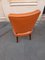 Wood and Brown Leather Dining Chair by Osvaldo Borsani for Atelier Borsani Varedo, 1930s 7