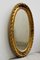 Baroque Oval Mirror with Rose Decoration, 18th Century 9