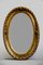 Baroque Oval Mirror with Rose Decoration, 18th Century 1