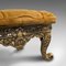 Antique Italian Gilt Footstool, 1900s, Image 11