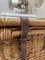 Large Antique Wicker Trunk 18