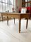 Antique Oak Farmhouse Dining Table with Turned Legs, Image 51
