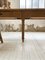 Antique Oak Farmhouse Dining Table with Turned Legs, Image 42