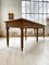 Antique Oak Farmhouse Dining Table with Turned Legs, Image 21
