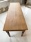Antique Oak Farmhouse Dining Table with Turned Legs 26