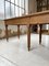 Antique Oak Farmhouse Dining Table with Turned Legs, Image 29