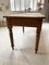 Antique Oak Farmhouse Dining Table with Turned Legs 31