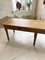 Antique Oak Farmhouse Dining Table with Turned Legs, Image 32