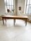 Antique Oak Farmhouse Dining Table with Turned Legs, Image 16