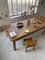 XXL Solid Walnut Farmhouse Dining Table 11