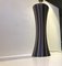 Scandinavian Modern Black & White Ceramic Table Lamp, 1970s 3