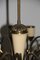 Lámpara de araña italiana Mid-Century con 16 luces, años 50, Imagen 5