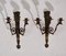 Bronze Wall Lamps, 19th-Century, Set of 2 1