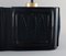 Swedish Ceiling Lamp in Black Lacquered Metal and Mouth-Blown Art Glass 3