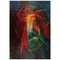 Edera Lysdal, guazzo su cartone, pittura modernista astratta, Immagine 1