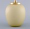 Danish China Lamps or Pendants in Matte Opal Glass, 1960s, Set of 4 5