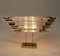 Large Venini Style Murano Glass and Brass Sconce 14
