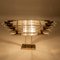 Large Venini Style Murano Glass and Brass Sconce, Image 13