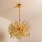 Large Brass and Crystal Chandelier by Ernst Palme, Germany, 1970s, Image 13