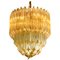 Large 4-Tier Crystal Chandelier from Venini, 1960s, Image 1