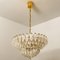 Large Six-Tier Crystal Chandelier in the style of Venini, 1960s 6