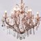 Maria Theresa Thirteen-Light Chandelier, Italy, 1930s, Image 2